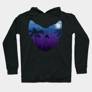 CITY NIGHTLIFE BAT (SILHOUETTE) Hoodie